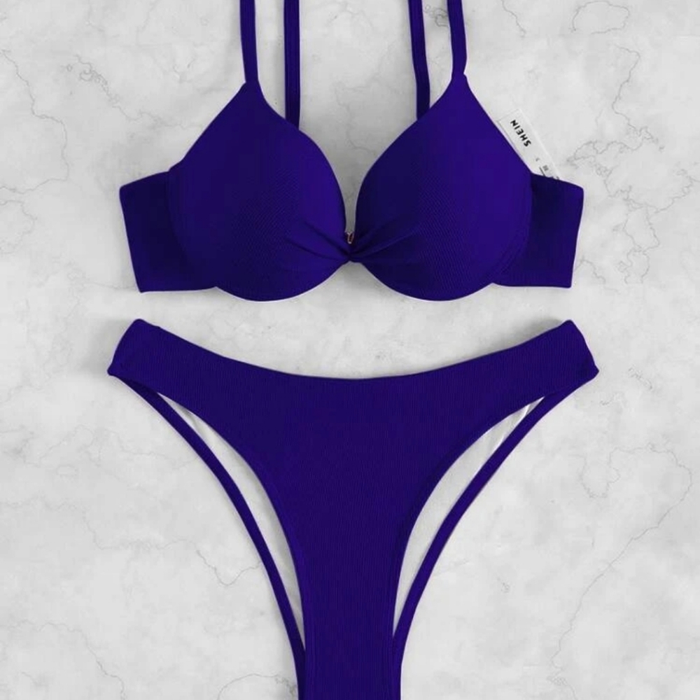 Ribbed, Underwire Bikini